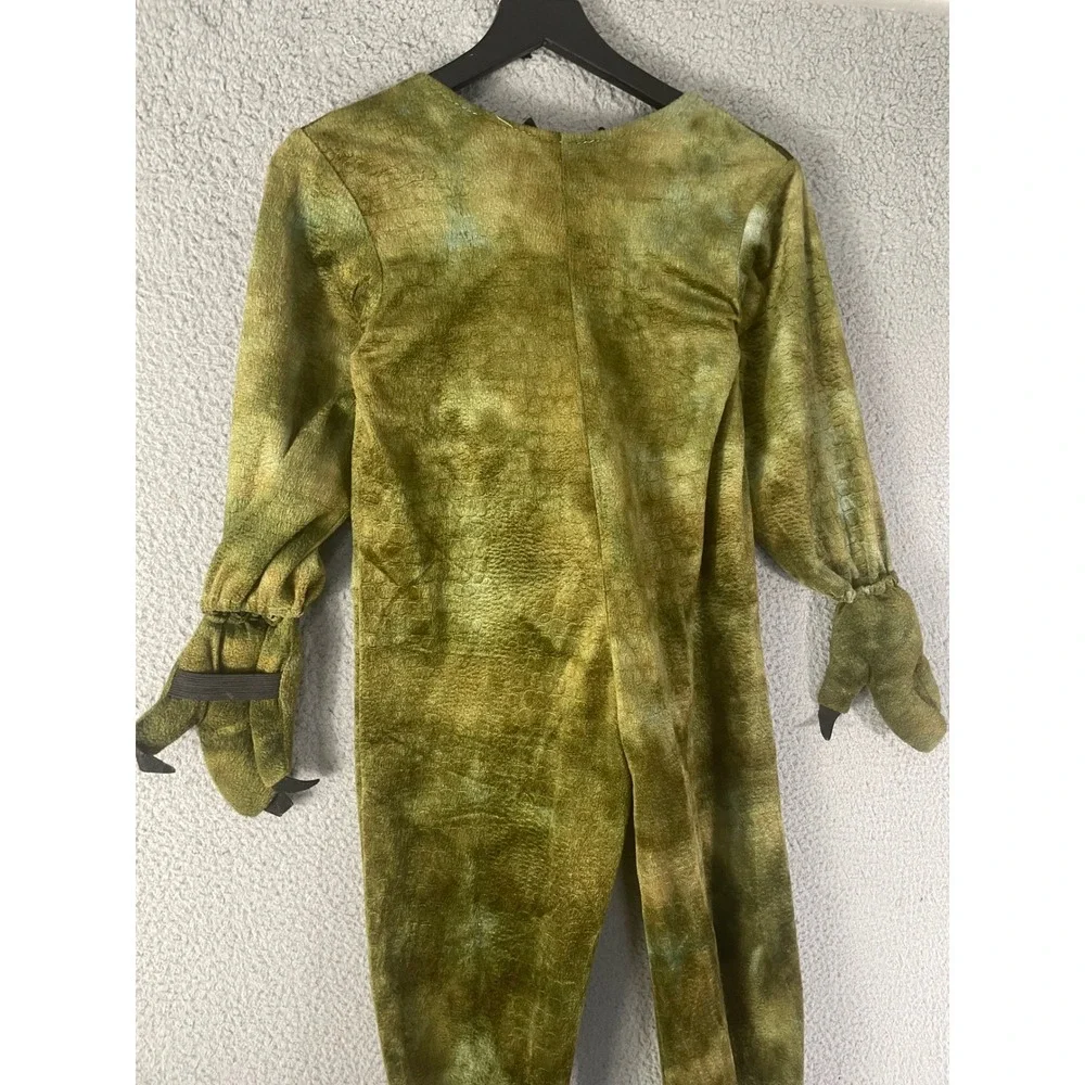 Forum Novelties Kids Green Tie-Dye Dinosaur Dragon Costume Jumpsuit One Size